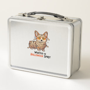 Ingepakt in Halloween-geest � Mummie Corgi met Spi