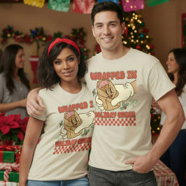 Ingepakt in Kerstsfeer Mexicaanse Kerst-Tamal T-shirt