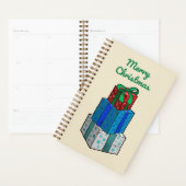 Ingepakte cadeaus met Kerstmis Planner (Display)