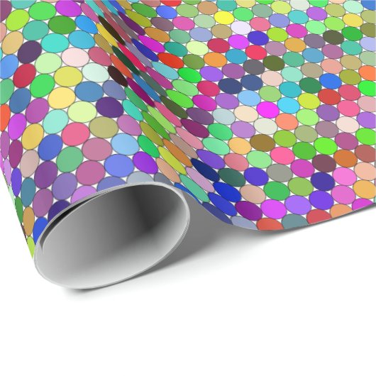 Ingepakte Cirkels Inpakpapier (Rol Hoek)