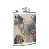 Ingepakte fles - Big Five Heupfles (Rechts)