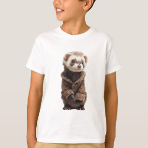Ingepakte Trui Fret Kinderen T-shirt