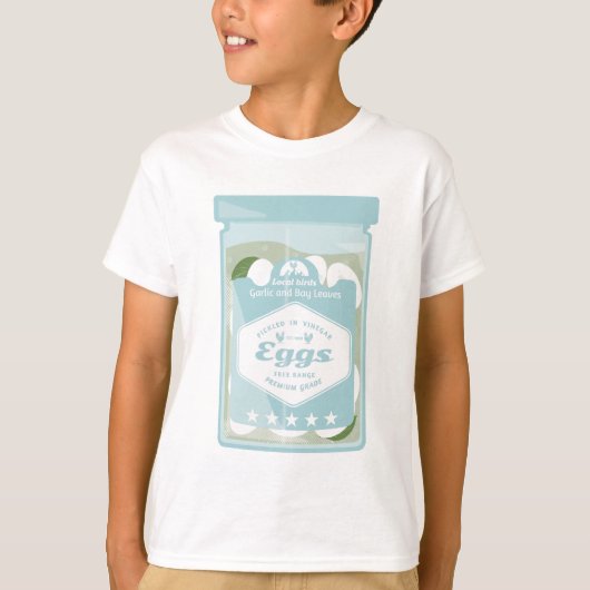 Ingepekelde eieren t-shirt (Voorkant)