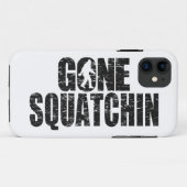 Ingeperst Gone Squatchin iPhone 5 Hoesje (Achterkant (horizontaal))