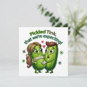 Ingepikte denk dat we een augurk paar verwachten kaart (Staand voorkant)