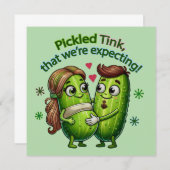 Ingepikte denk dat we een augurk paar verwachten kaart (Voorkant / Achterkant)