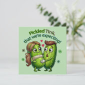 Ingepikte denk dat we een augurk paar verwachten kaart (Staand voorkant)