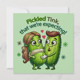 Ingepikte denk dat we een augurk paar verwachten kaart
