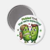 Ingepikte denk dat we een augurk paar verwachten magneet (Voorkant / Achterkant)