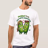 Ingepikte denk dat we een augurk paar verwachten t-shirt (Voorkant)