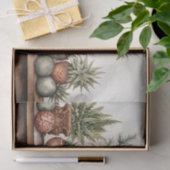 Ingepotte vetplanten zuidwestelijke cactus kerst tissuepapier (Geschenk)