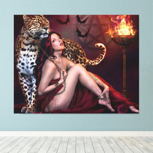 Ingerolde Canvas (Insitu (Houten vloer))