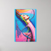 Ingeschakeld Canvas Afdruk (Voorkant)