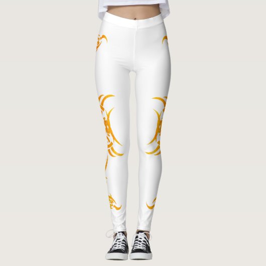 INGESCHANE DRAGON LEGGINGS (Voorkant)