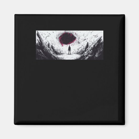 Ingeslikt 1 magneet (Voorkant)