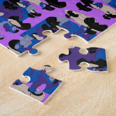 Ingesloten Hemelvlam Tulpen Legpuzzel (Zijkant)