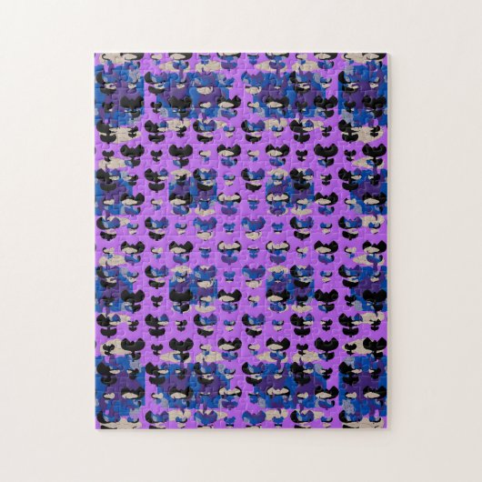 Ingesloten Hemelvlam Tulpen Legpuzzel (Verticaal)