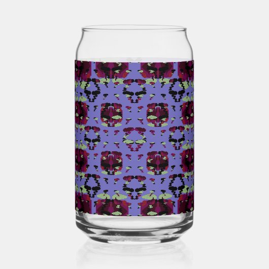 Ingesloten Hemelvlamrozen Blikvorm Glas (Voorkant)