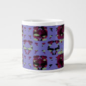 Ingesloten Hemelvlamrozen Grote Koffiekop (Voorkant rechts)