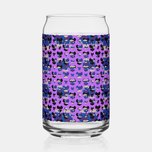 Ingesloten Hemelvlamtulp Blikvorm Glas (Voorkant)