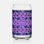 Ingesloten Hemelvlamtulp Blikvorm Glas (Achterkant)