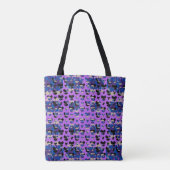 Ingesloten Hemelvlamtulp Tote Bag (Achterkant)