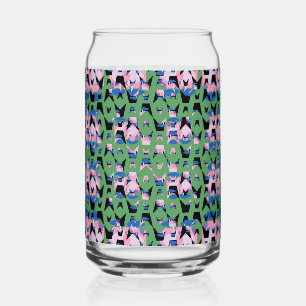Ingesloten Hemelvlamvleugels Blikvorm Glas