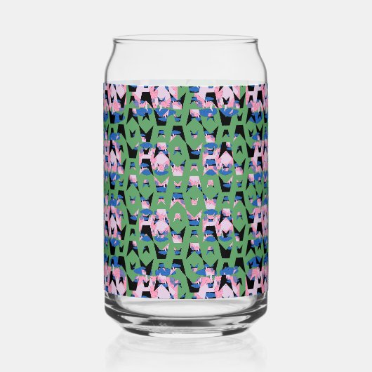Ingesloten Hemelvlamvleugels Blikvorm Glas (Voorkant)