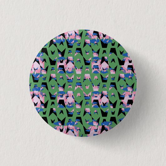 Ingesloten Hemelvlamvleugels Ronde Button 3,2 Cm (Voorkant)
