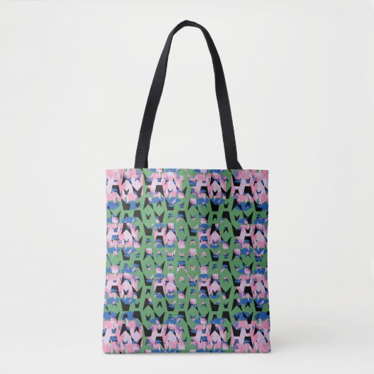 Ingesloten Hemelvlamvleugels Tote Bag (Voorkant)