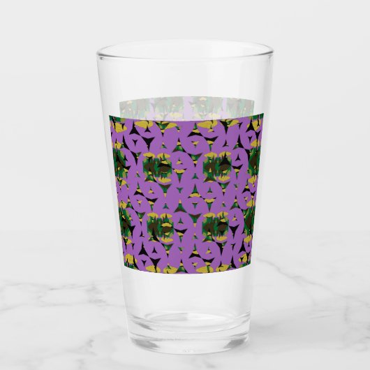 Ingesloten Hemelvlamvuurraderen Glas (Voorkant)