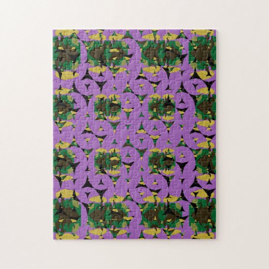 Ingesloten Hemelvlamvuurraderen Legpuzzel (Verticaal)
