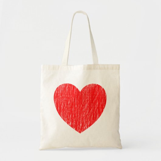 ingesloten - rood tote bag (Voorkant)