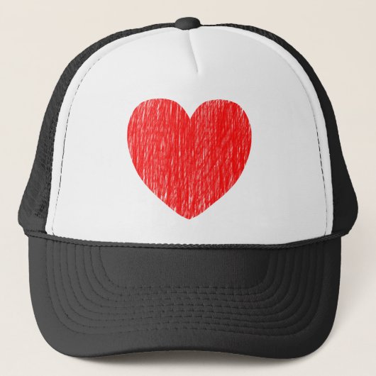 ingesloten - rood trucker pet (Voorkant)