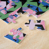 Ingesloten Vlammende Hemelvleugels Legpuzzel (Zijkant)