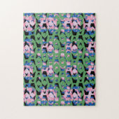 Ingesloten Vlammende Hemelvleugels Legpuzzel (Verticaal)
