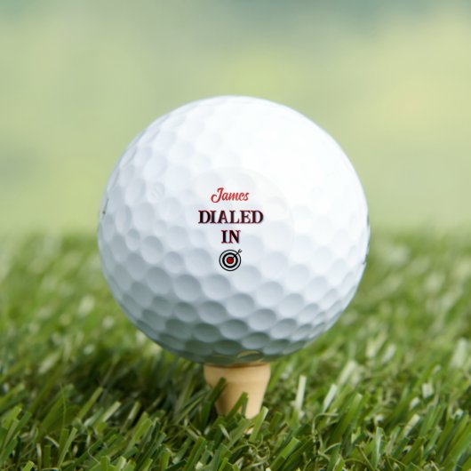 Ingetoetst - Naam/ Initiaal Golfballen (Insitu Shirt)