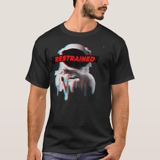 ingetogen astronaut t-shirt (Voorkant)