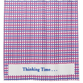 ingetogen biseksuele kleur tattersall douchegordijn