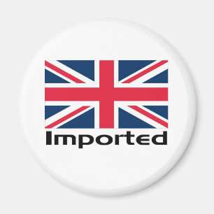 Ingevoerde Britse vlag Magneet