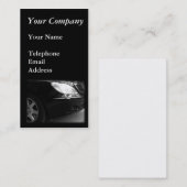 Ingevoerde Luxekars voor verkoop Visitekaartje (Voorkant / Achterkant)