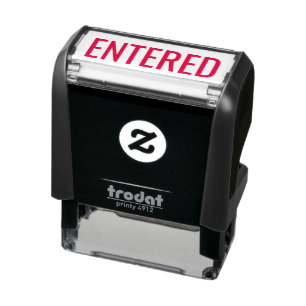 INGEVOERDE ZAKEN  ZELFINKTENDE STEMPEL