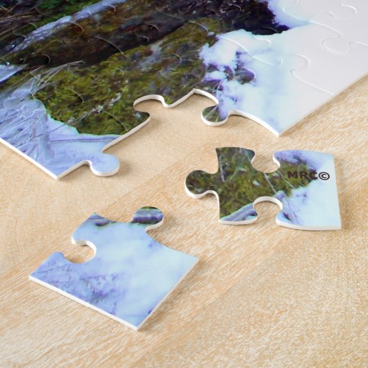 Ingevroren op tijd.... legpuzzel (Zijkant)