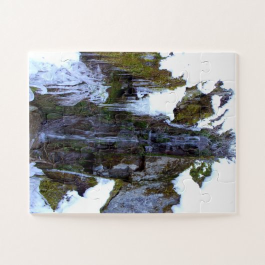 Ingevroren op tijd.... legpuzzel (Horizontaal)