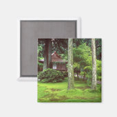 Ingevroren tempel, Ohara, Kyoto, Japan Magneet (Voorkant / Achterkant)