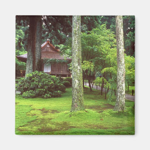 Ingevroren tempel, Ohara, Kyoto, Japan Magneet