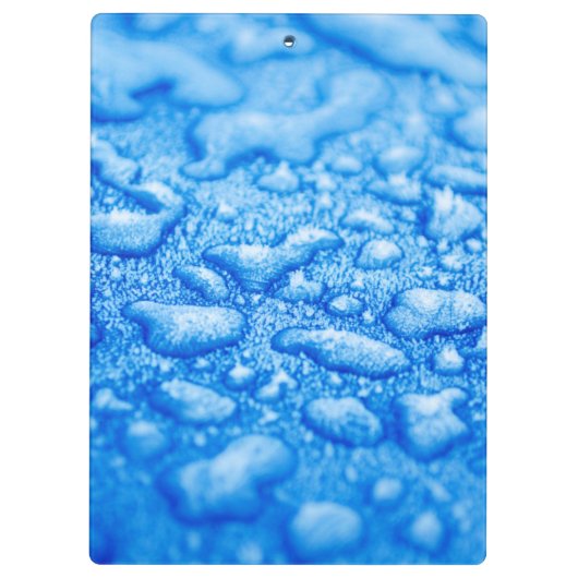 Ingevroren watervallen klembord (Achterkant)
