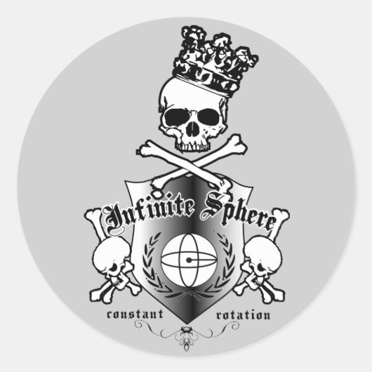 ingewanden ronde sticker (Voorkant)