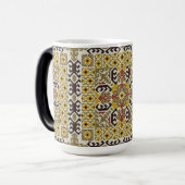  ingewikkeld Arabisch etnisch patroon Magische Mok (Voorkant links)