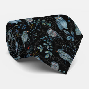Ingewikkeld bloem- en paisleymotief stropdas